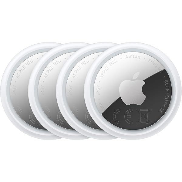 Amazon.co.jp: Apple AirTag 4個入り 紛失防止タグ 置き忘れ防止 耐水